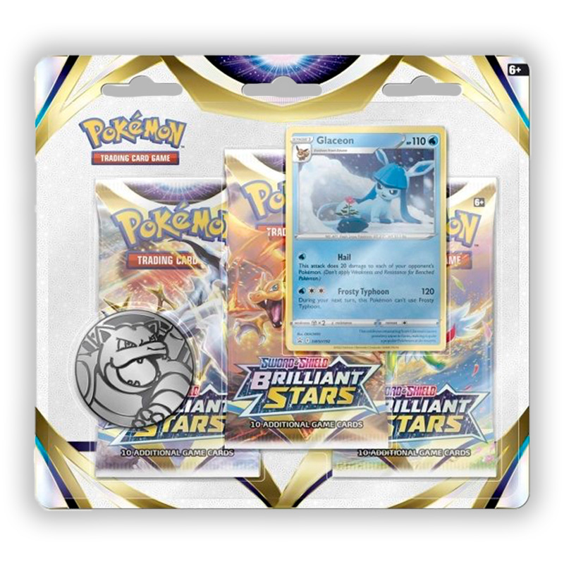 Pokémon 3 Pack Blister Brilliant Stars