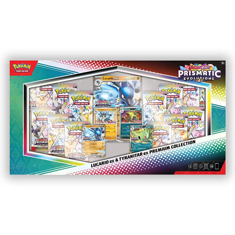 Pokémon Lucario EX & Tyranitar EX Premium Collection