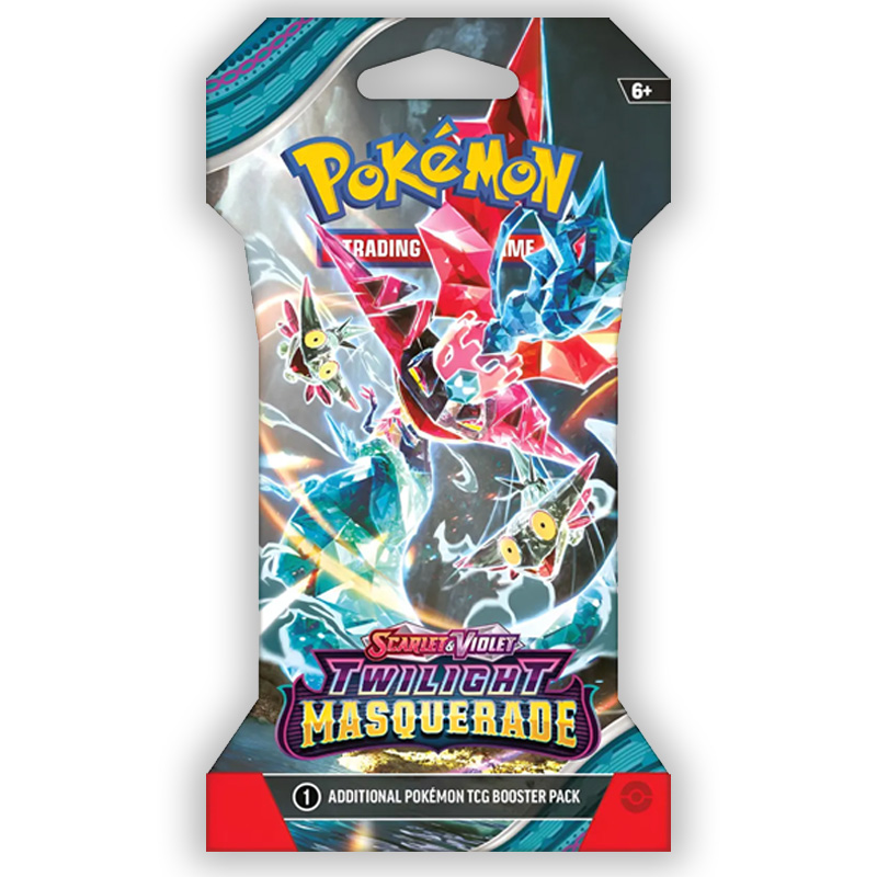 Pokémon Sleeved Booster Pack Twilight Masquarade