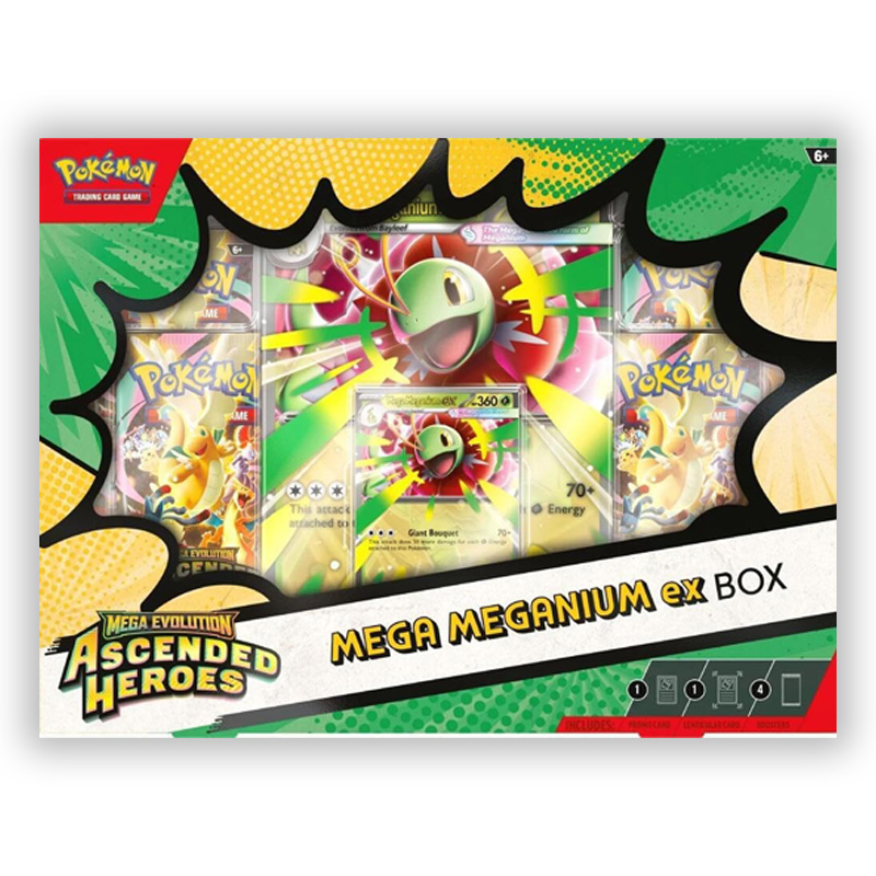 Pokémon EX Box Megameganium Ascended Heroes