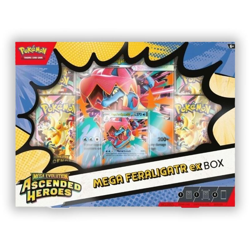Pokémon EX Box Megaferaligatr Ascended Heroes