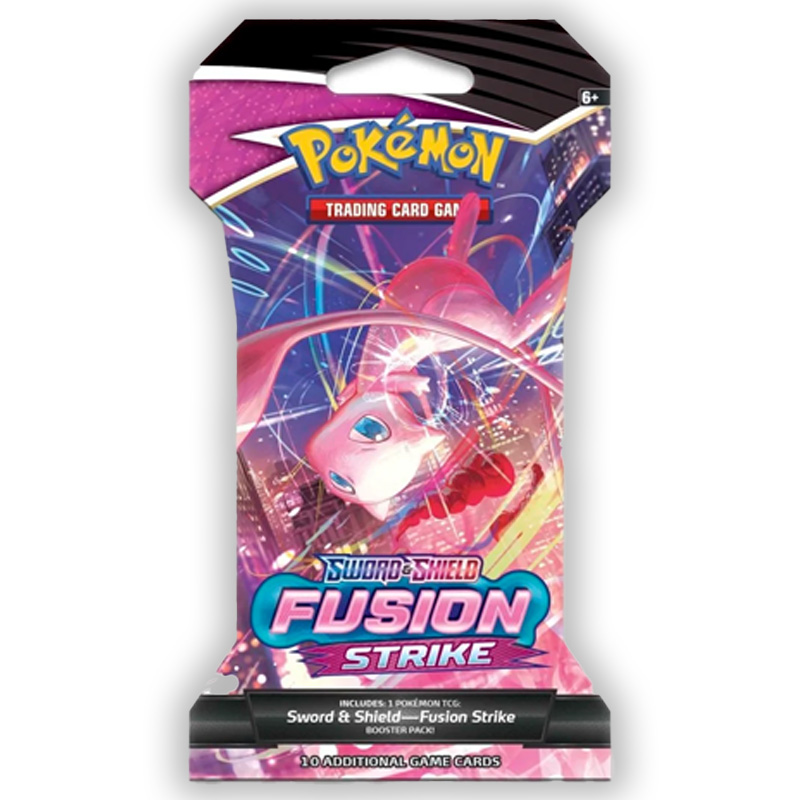 Pokémon Sleeved Booster Pack Fusion Strike