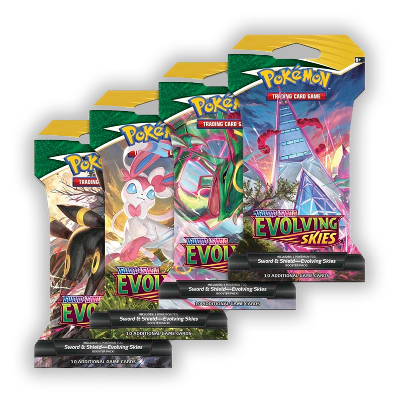 Pokémon Evolving Skies Sleeved Booster