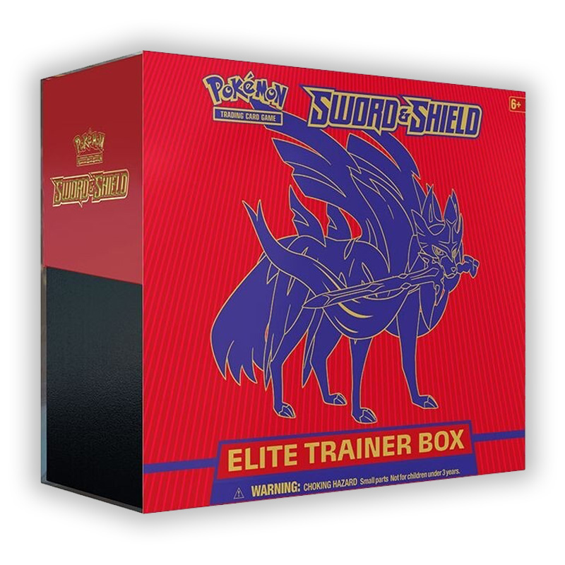 Pokémon Sword And Shield Elite Trainer Box Red
