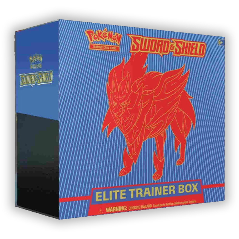 Pokémon Sword And Shield Elite Trainer Box Blue