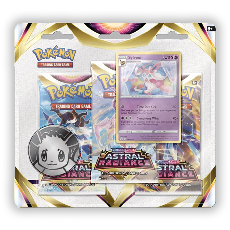 Pokémon 3 Pack Blister Astral Radiance
